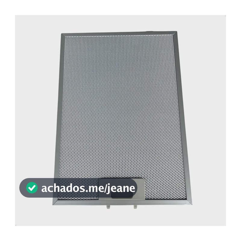 Filtro Tela Metálico Alumínio Lavável Coifa Electrolux 90cit