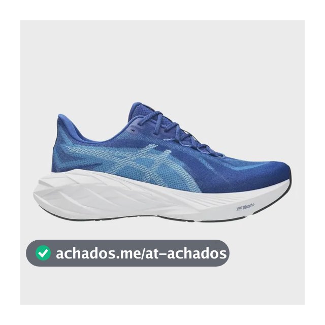 Tênis De Corrida Masculino Asics Dynablast 6 Se Original Azul/branco Liso 42