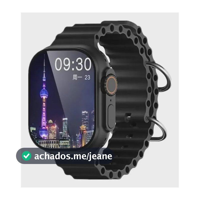 Relogio Inteligente Smartwatch T900 S10 Ultra Pro longa bateria Treino Smartwatch 49mm Bluetooth Chamadas Notificações Saúde