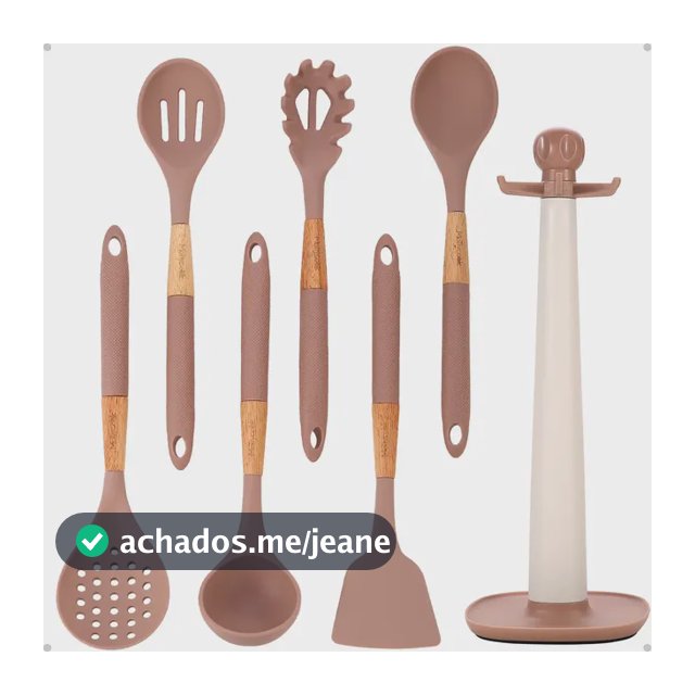 Kit 7 Peças Utensílios De Cozinha Silicone Premium Mollycook