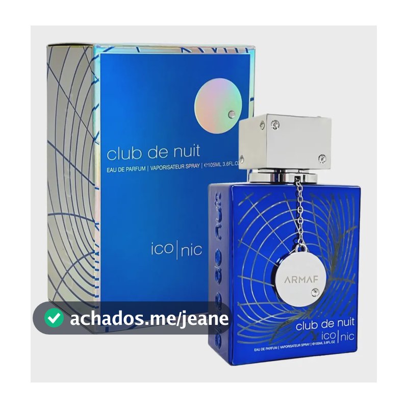 Perfume Club De Nuit Iconic 105ml Eau De Parfum - Masculino