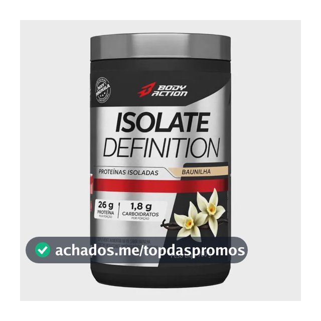 Whey Isolado Proteína 100% Isolada 900g Body Zero Açúcar