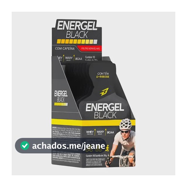 Energel Black 10 Saches/30g - Body Action