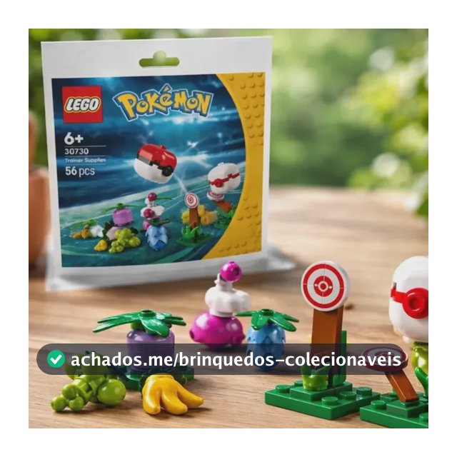 Lego Pokémon Acessórios De Treinamento 30730 56 Peças 56 Lego Pokémon Kit Acessórios De Treinamento 30730 56 Peças