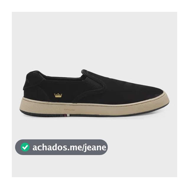 Tênis Masculino Osklen Bossanova Preto 41 Br