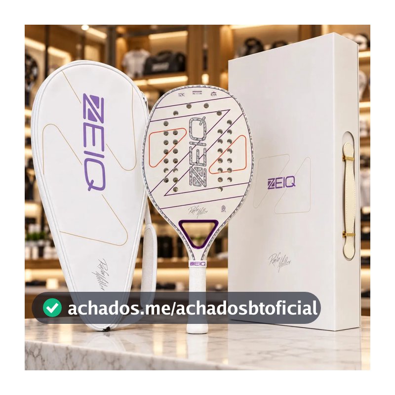 Raquete De Beach Tennis Zeiq New Brave 12k