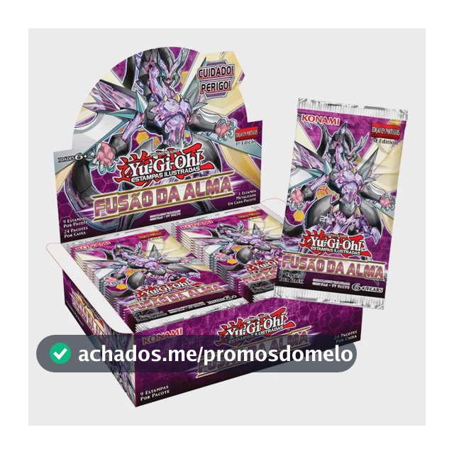 Yugioh Box 24 Booster Fusão Da Alma Cartas Português Konami Fusão Da Alma Português