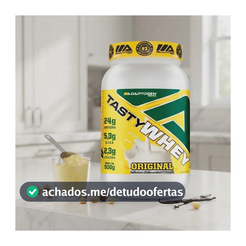 Whey protein Adaptogen Science Tasty Gourmet 3w em pó Sem sabor x 900g