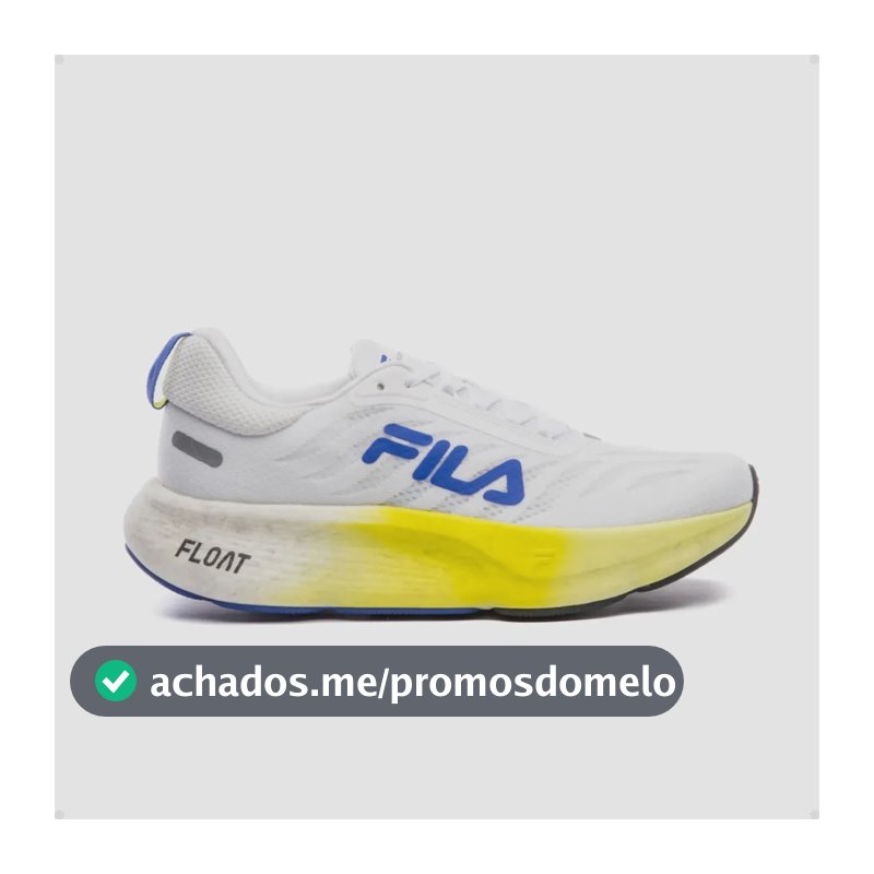 Tênis Fila Float Maxxi 2 Corrida Amortecimento Branco 41 Br