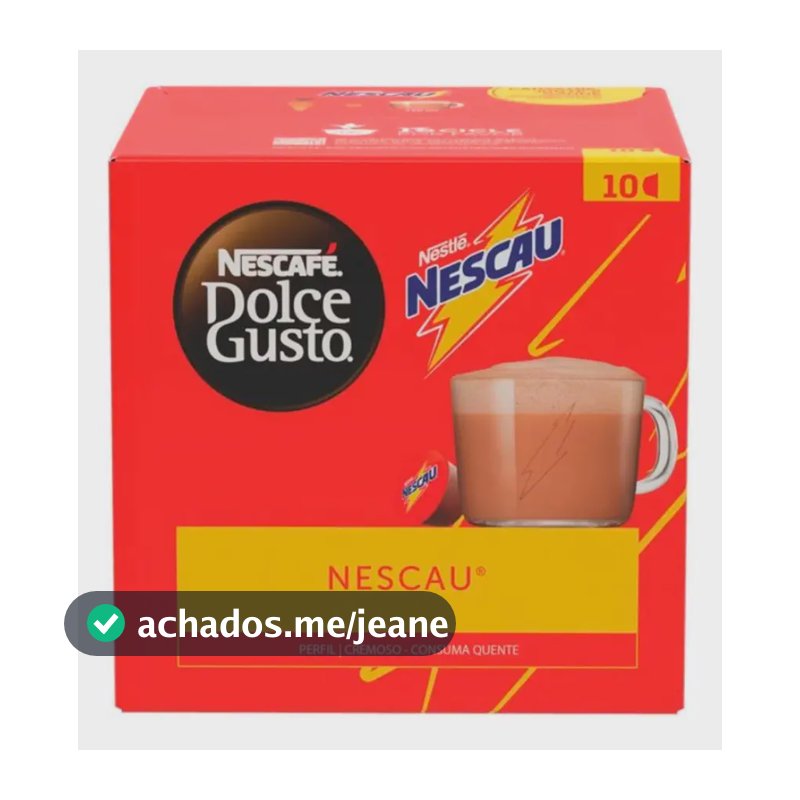 Café Em Cápsula Nescafé Dolce Gusto Nescau 170g