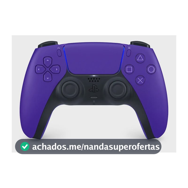 Controle Dualsense Sem Fio Ps5 Galactic Purple Sony Galactic Purple
