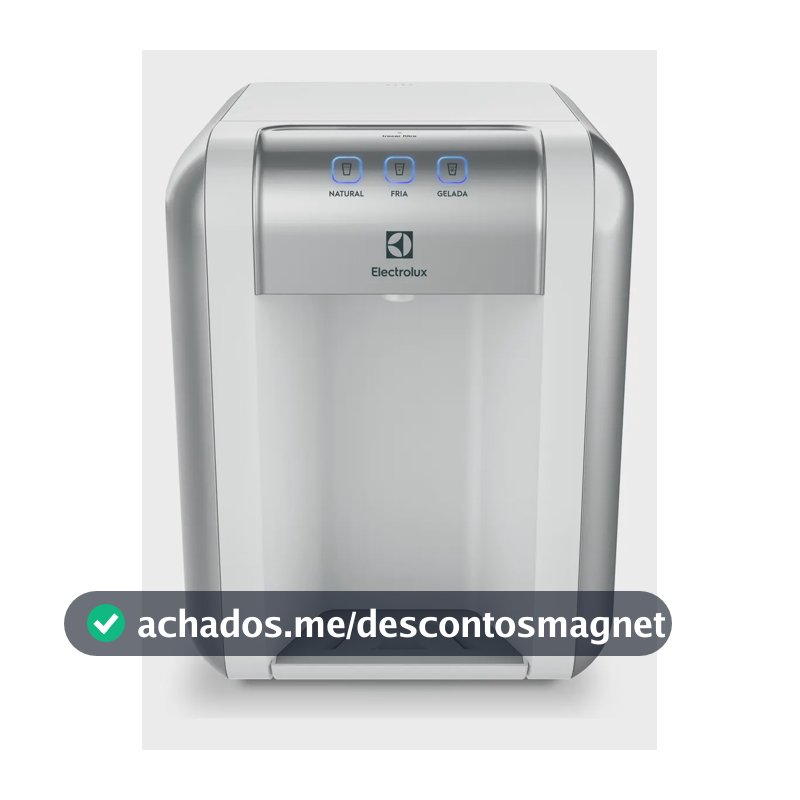 Purificador Electrolux Eletrônico Compacto Efficient Painel Digital Bivolt Branco PE11B Bivolt