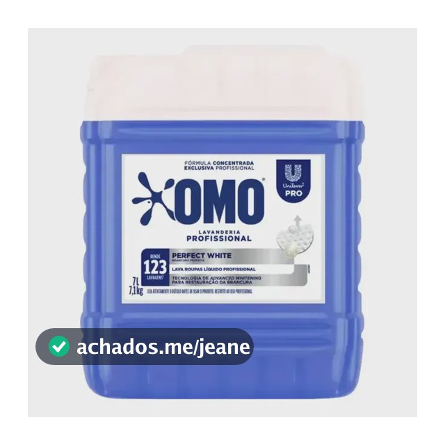 Omo lava roupas líquido profissional Perfect White