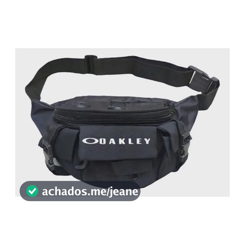 Pochete Masculina Oakley Shoulder Bag Preto Lisa
