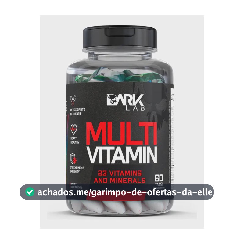 Multivitaminico 60 Tab - Dark Lab (1 tablet por dia)