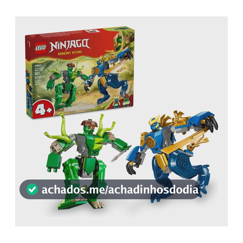 Lego Ninjago Combate com o Robô Dragão do Jay 71853