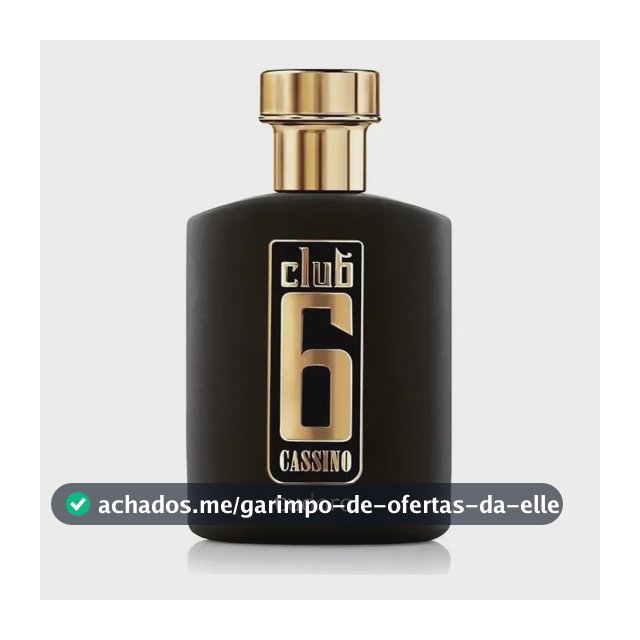 Eudora Club 6 Cassino Deo-colônia 95ml