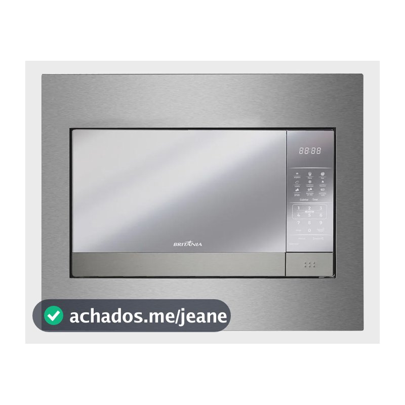 Micro-ondas De Embutir Britânia 28l 1400w Bmb28ieb 110v 110v