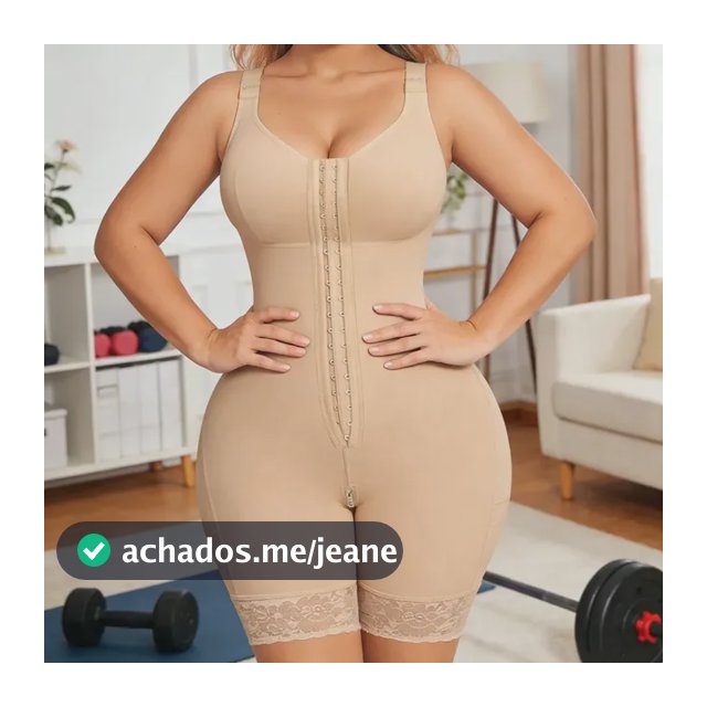 Cinta Modeladora Alta Compressão Feminina Realça Curvas