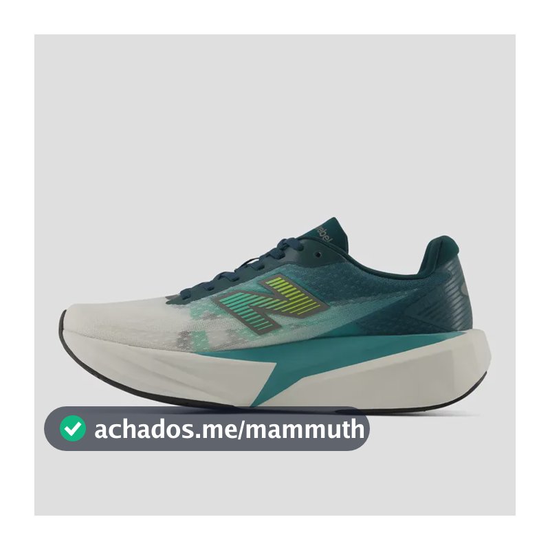 Tênis Fuelcell Rebel V5 - New Balance Verde Azulado Verde Escuro 38 Br