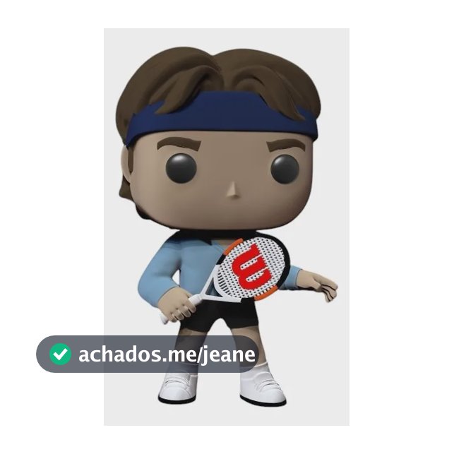 Roger Federer Funko Pop Resina 3d Pintura Artesanal Premium