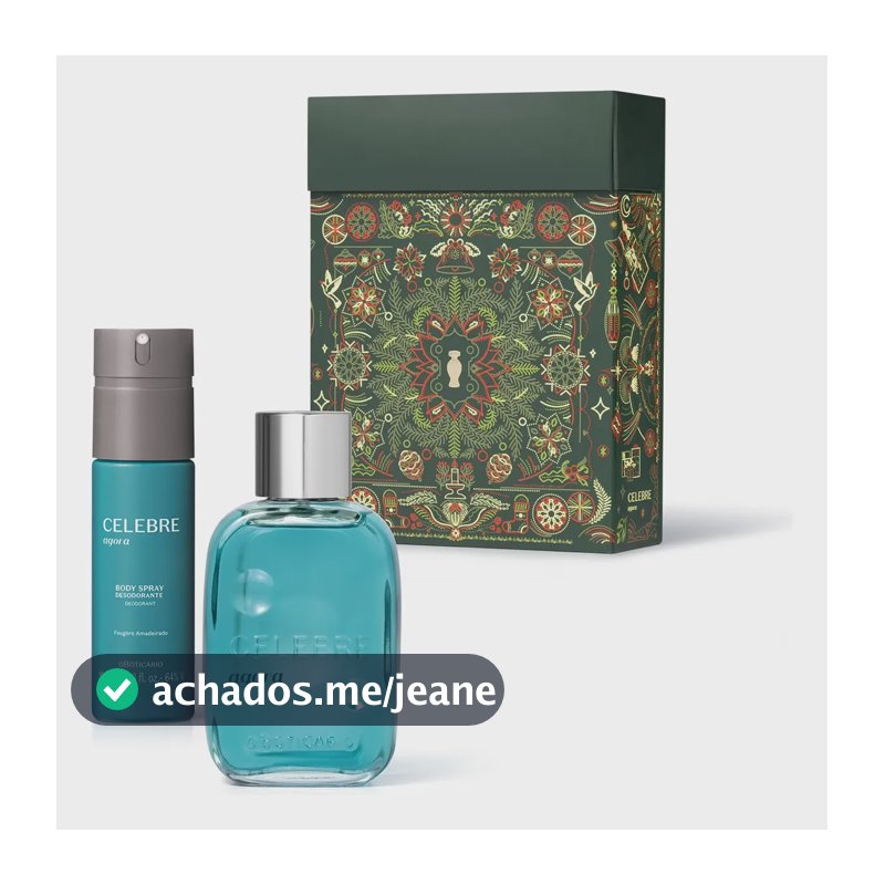 O Boticário Celebre Masculino Kit Presente (2 Itens)