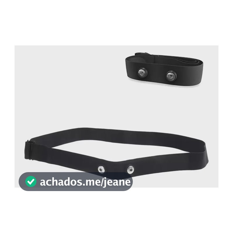 Cinta Peitoral Cardíaca Snsimports para Garmin Polar Wahoo Compatível