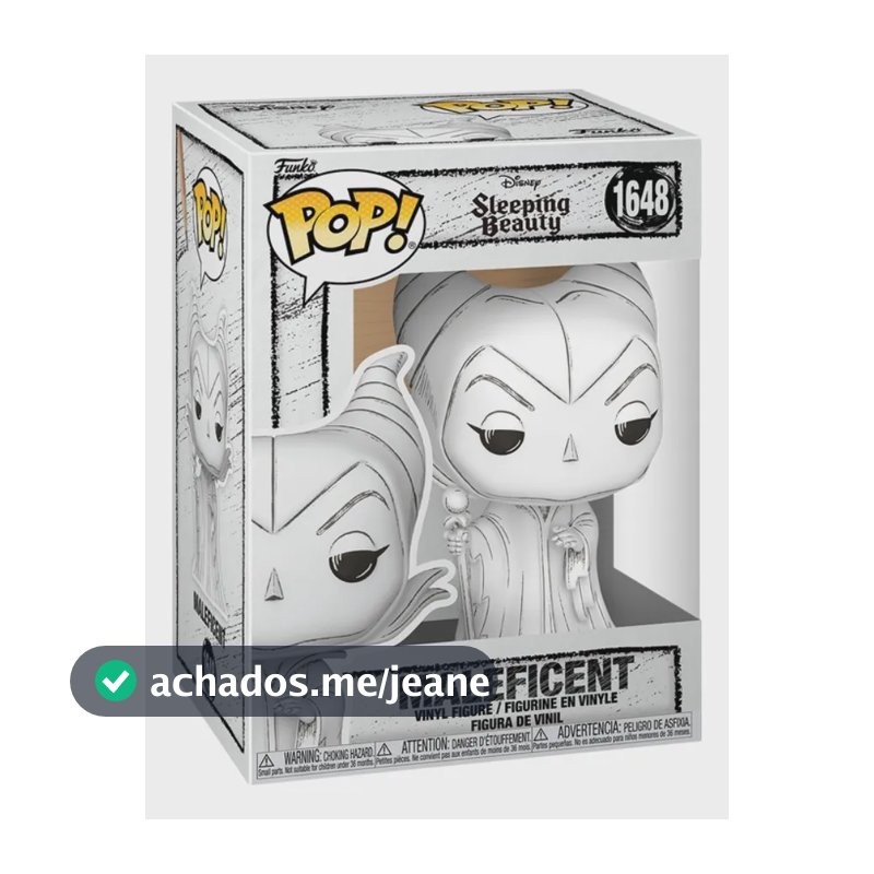 Boneco Funko Pop! Disney Esboços - Malévola