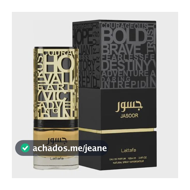 Perfume Lattafa Jasoor 100ml Edp Unisex Original