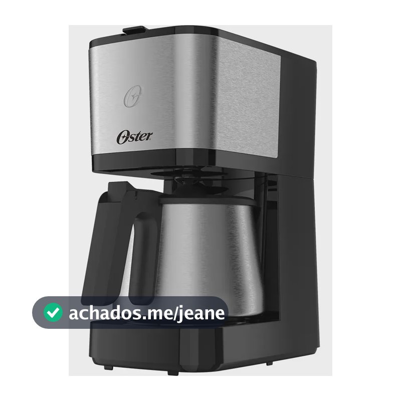 Cafeteira Elétrica 1,2 Litros Ocaf650 Com Jarra Inox Cor Preto Oster 127V