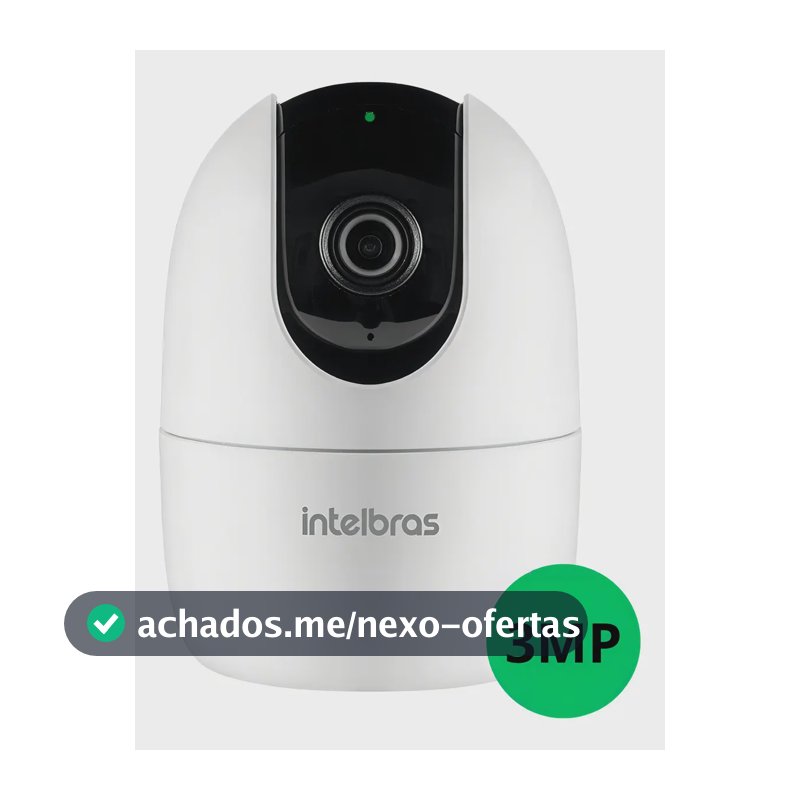 Câmera Inteligente Visão 360° Intelbras iM4 Resolução 3MP
