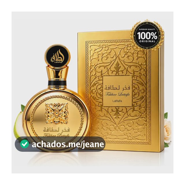 Perfume Árabe Lattafa Fakhar Gold 100ml