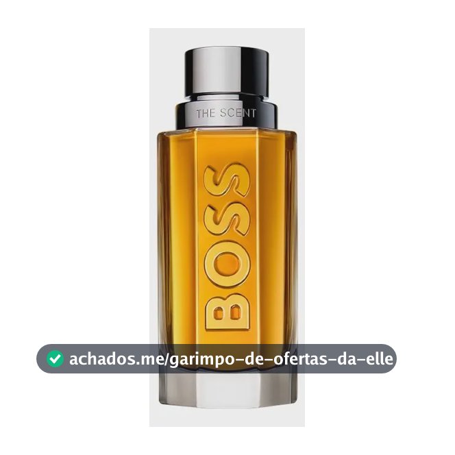 Perfume Masculino Boss The Scent Eau De Toilette Vidro Com 100ml Hugo Boss