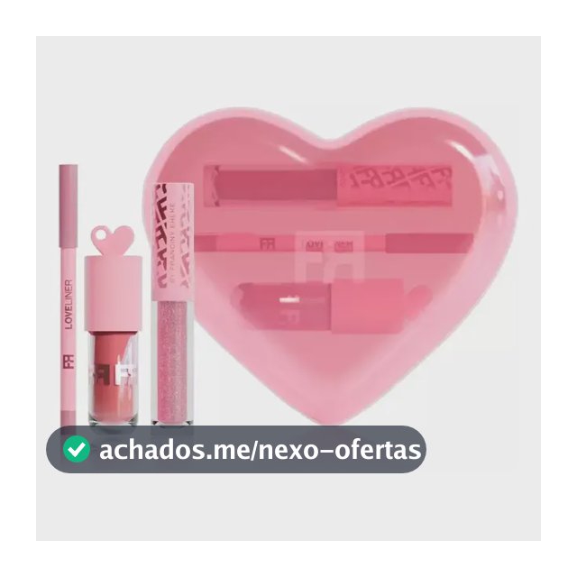 Kit Fran Lover Gloss Labial E Lapis Labial By Franciny Ehlke
