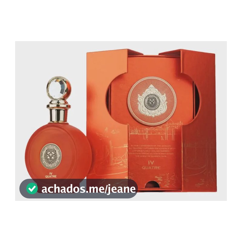 Perfume Paris Corner North Stag Expressions Iv Quatre Extrait De Parfum Unissex 100ml