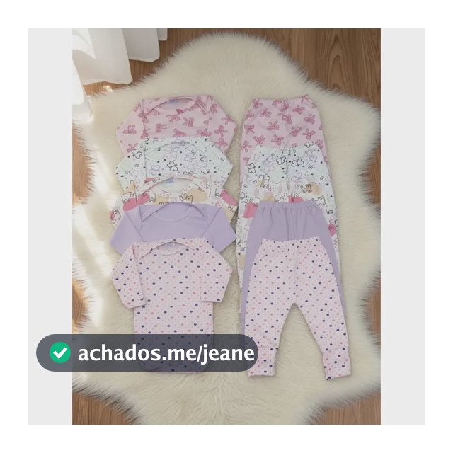 Kit 3 Conjunto Body E Mijão Feminino 6 Peças