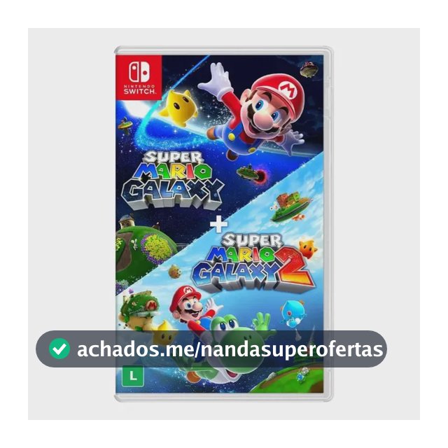 Super Mario Galaxy y Super Mario Galaxy 2 Switch Fisico
