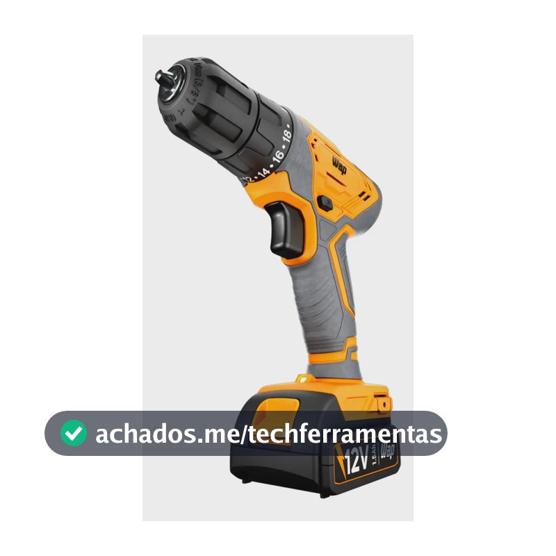 Parafusadeira e Furadeira WF12K3.2 Bateria 12V WAP