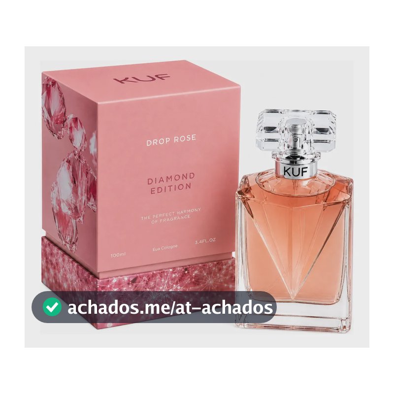 Perfume Kuf Rose Diamond Edition Feminino 100ml Importado