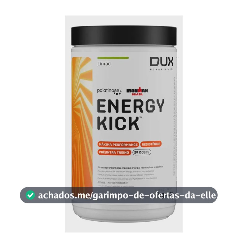 DUX HUMAN HEALTH Energy Kick Pré Treino Limão 1kg