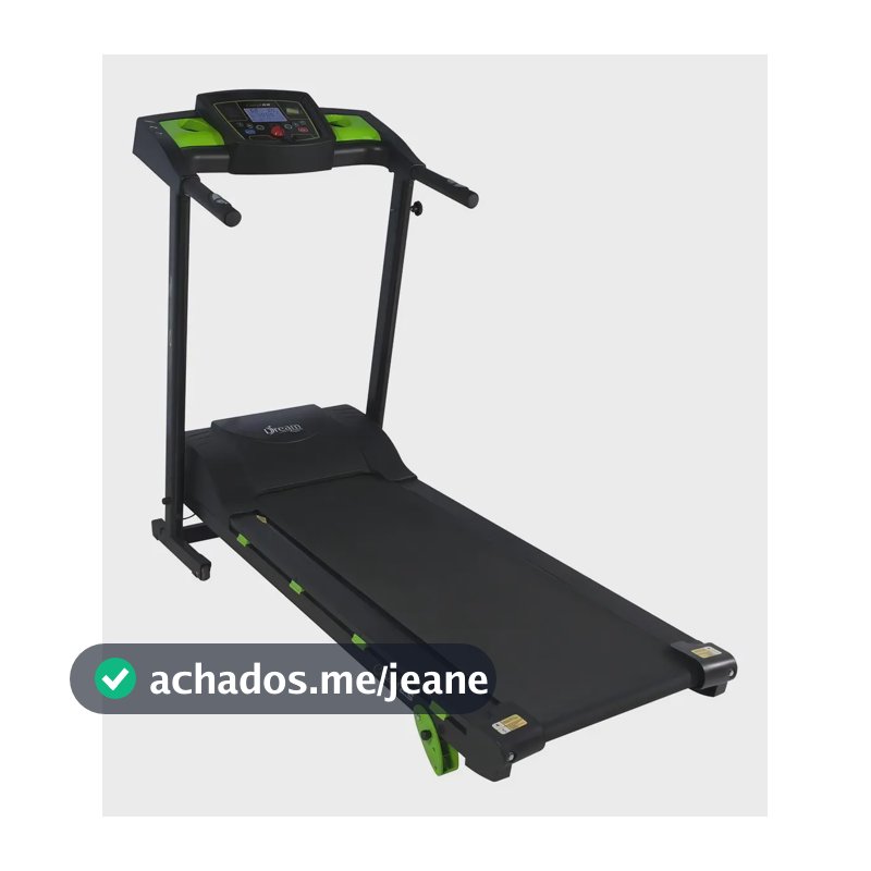 Esteira elétrica Dream Fitness Ergométrica Concept 2.5 cor preto