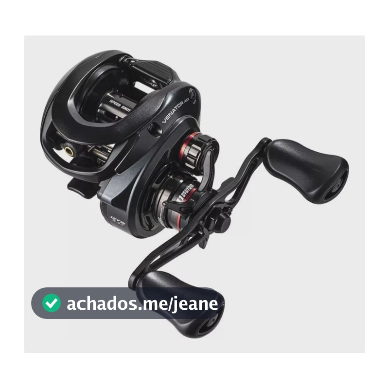 Carretilha Marine Venator Acx 11 Rol. Vel. 8.3:1 - Direita Cor Preto Lado da manivela Direito
