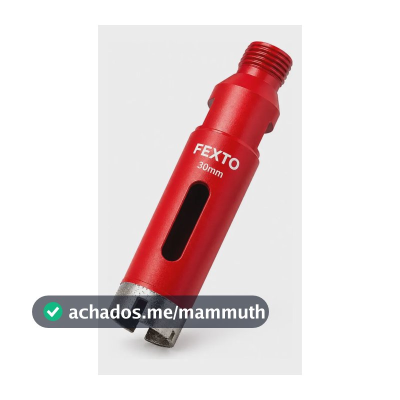 Broca Serra Copo Diamantada Rosca  30mm M14 Mármore Granito