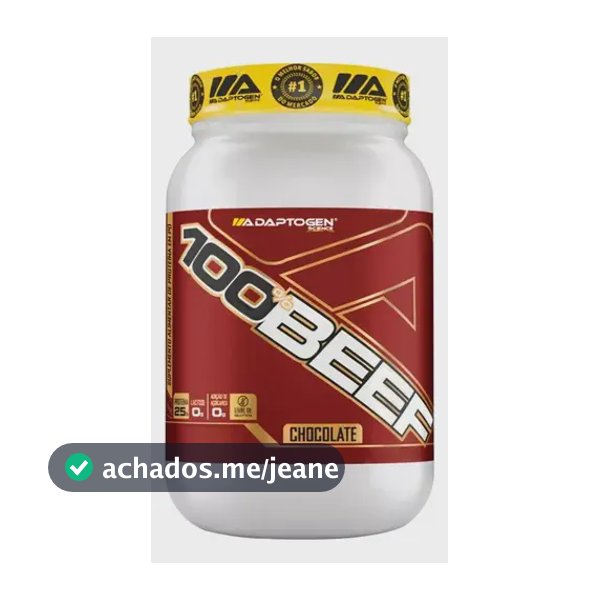 Beef Protein Adaptogen 900g Baunilha Zero Lactose