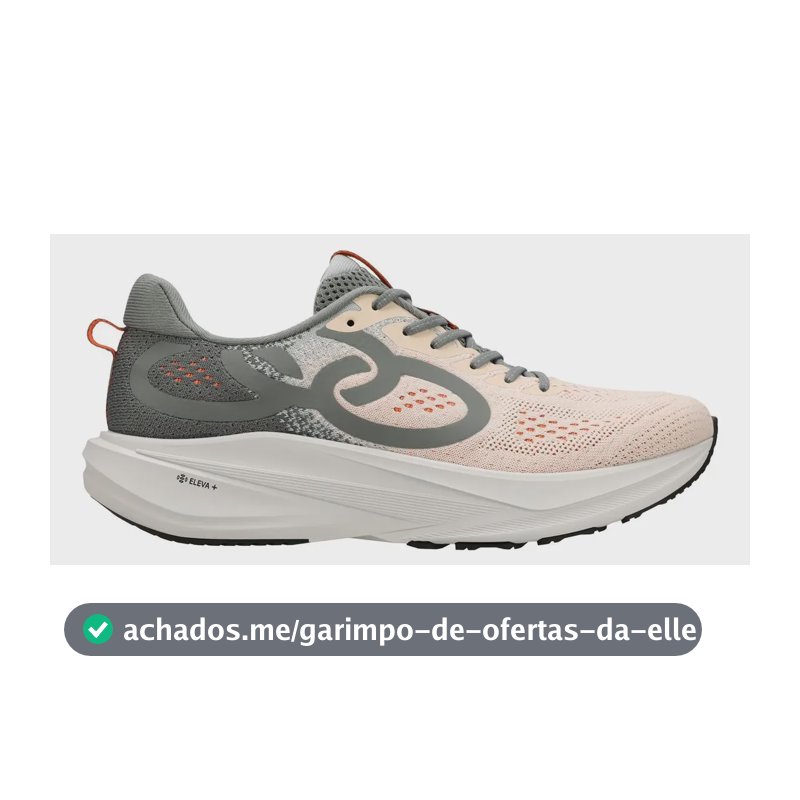 Tênis Feminino De Corrida Respirável Challenger 6 Olympikus Off White 40 Br