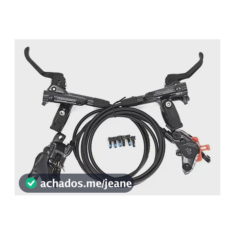 Par Freio Hidráulico Shimano Deore M6100 2 Pistões