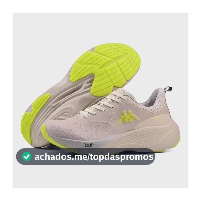 Tênis Kappa Pulse Supra Unissex De Corrida Conforto