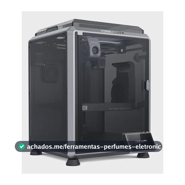 Creality K1C Impressora 3D preto 220220250 mm, Compatível Com CFS