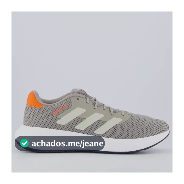 Tênis adidas Response Runner Cinza E Laranja