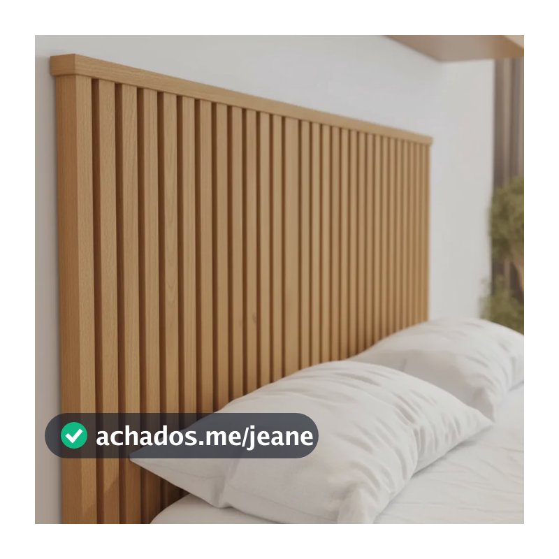 Cabeceira Ripada Painel De Cama Casal Mdf Moderna Cinamomo